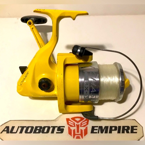 Vintage OKUMA CHASER BX-65 Fishing Reel China Spool Camping Rod Outdoor Lure x - Picture 1 of 10